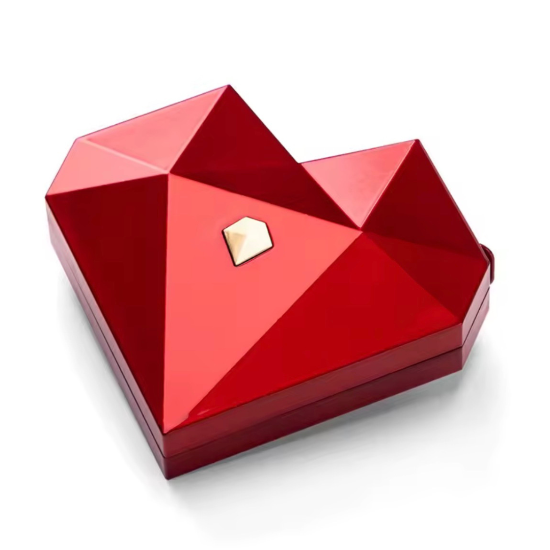 Herz Ringbox mit Flip Effekt