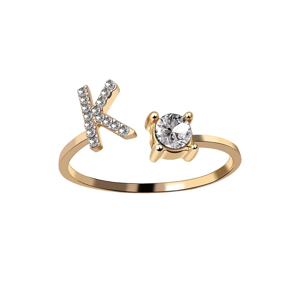 Lovéra – Ring mit Initiale
