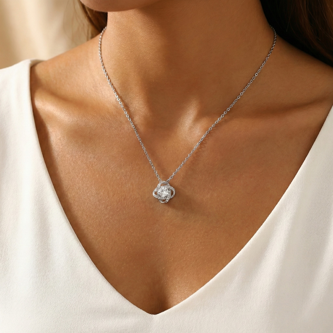 To my mom - Necklace with box & card