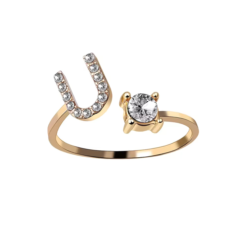 Lovéra – Ring mit Initiale