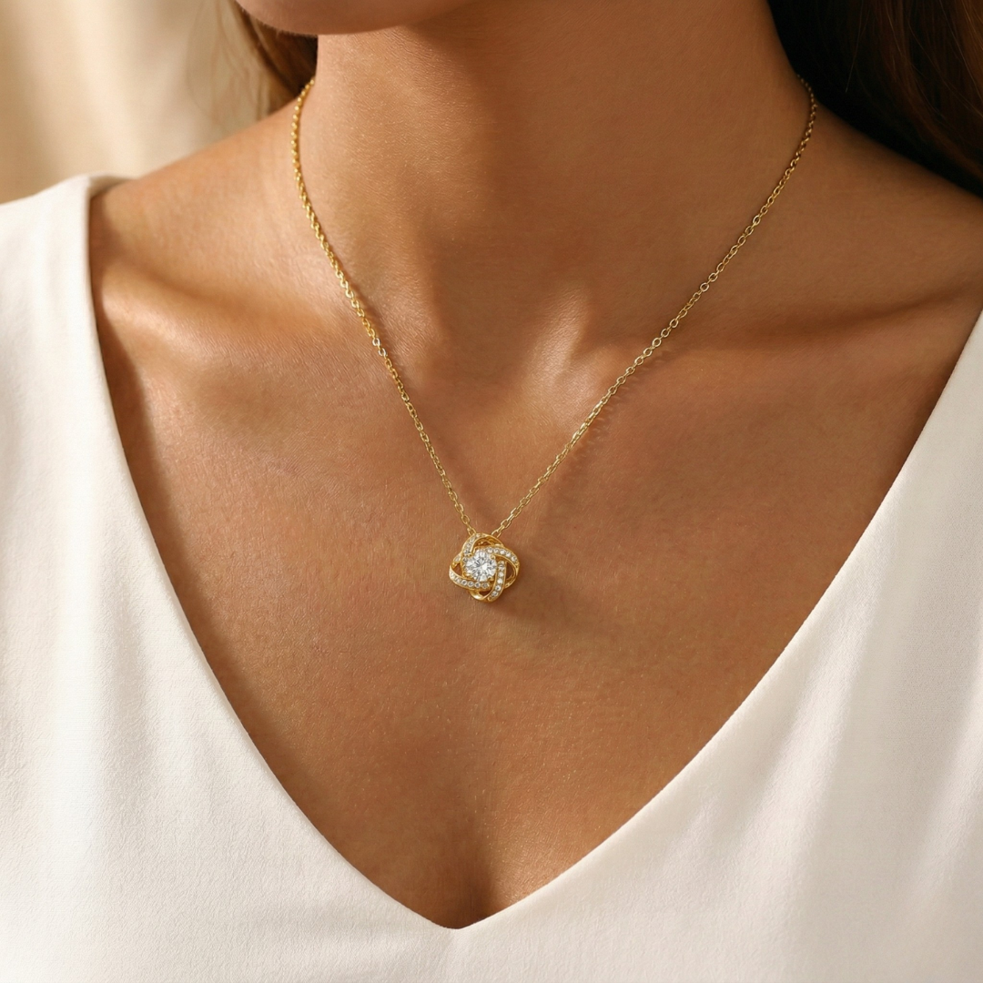 To my mom - Necklace with box & card