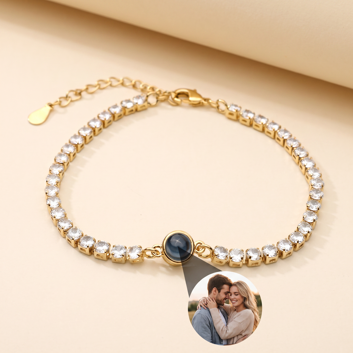 Tennisarmband mit eigenem Foto