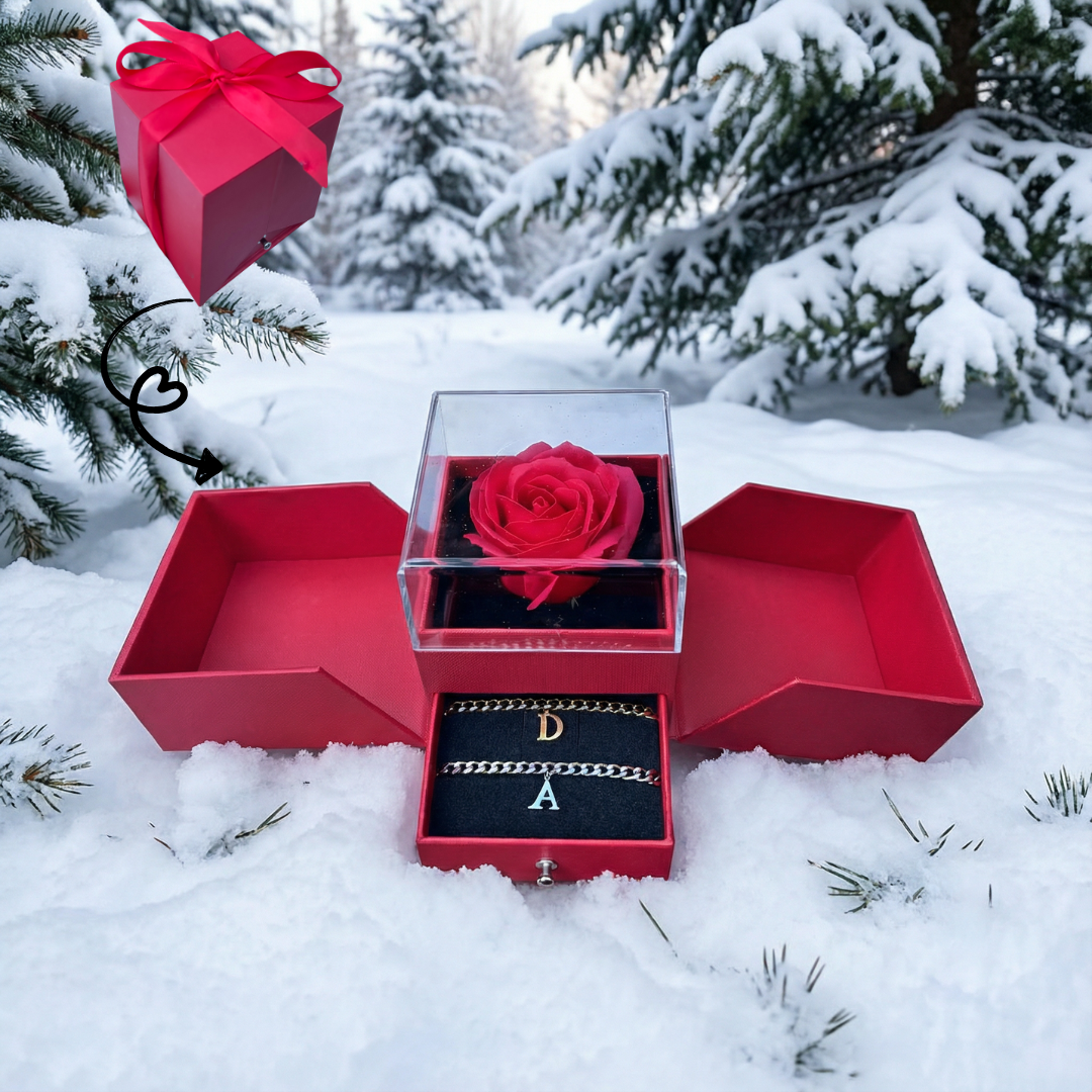 Rosenbox Geschenk Set