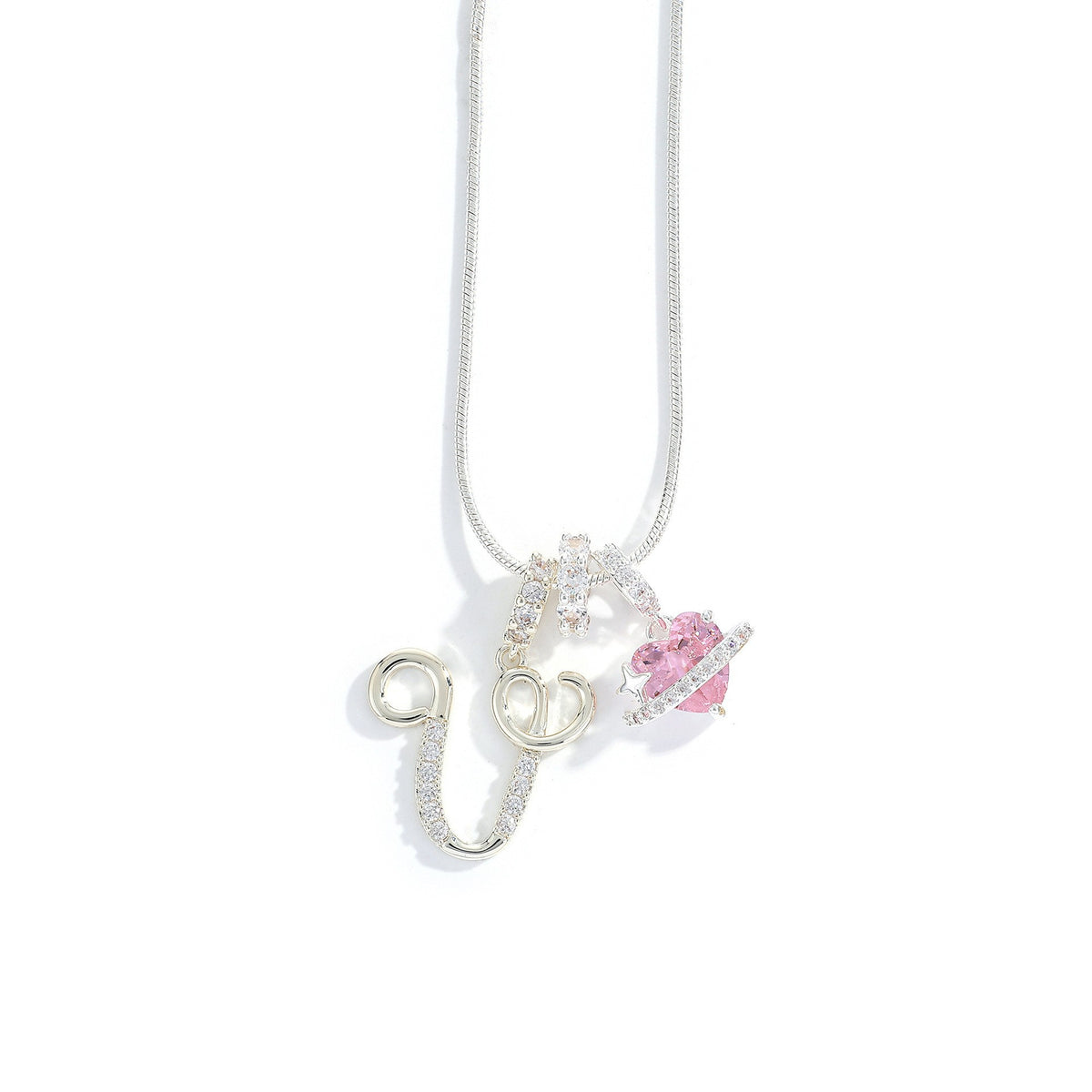 Initial D'Amour - Initial Necklace