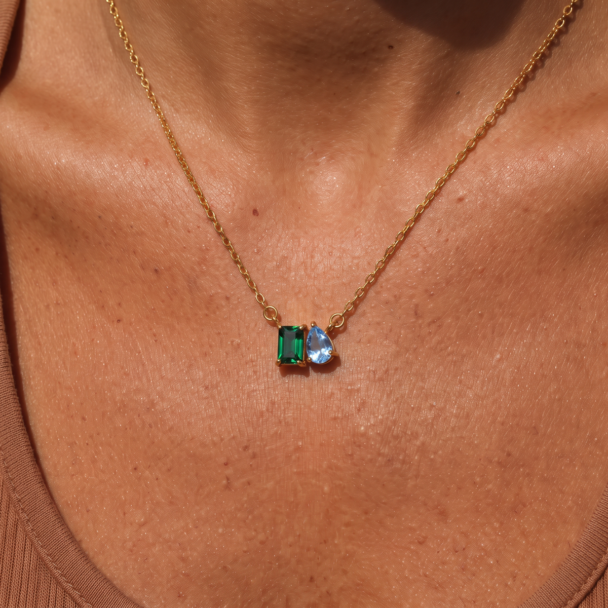 Birthstone necklace - Birthia