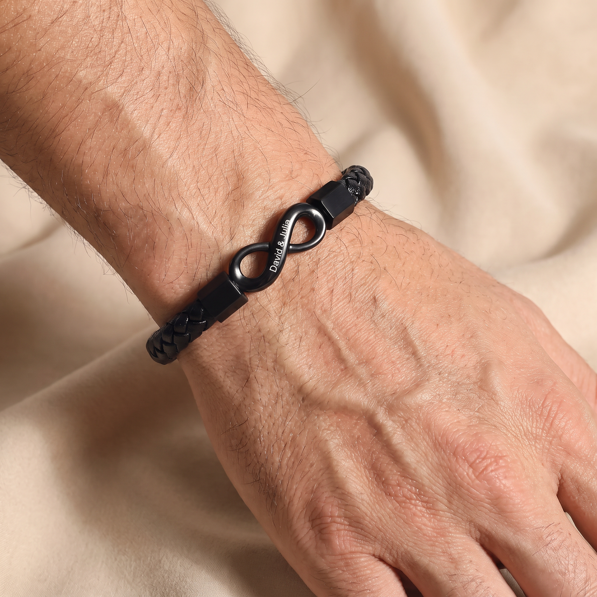 An meinen Mann - Armband mit Karte