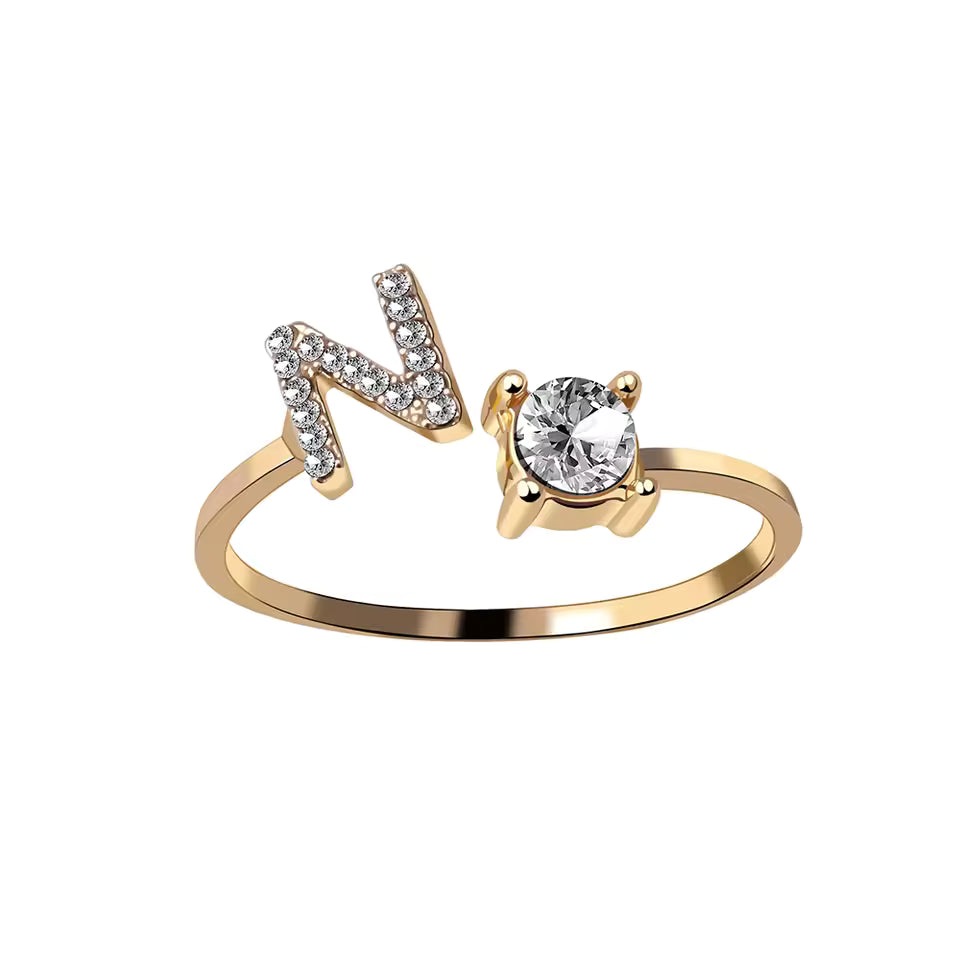 Lovéra – Ring mit Initiale