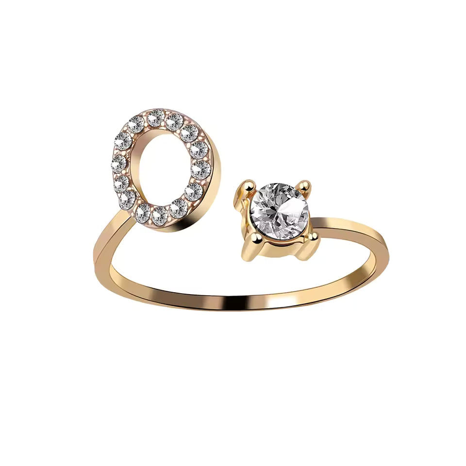 Lovéra – Ring mit Initiale