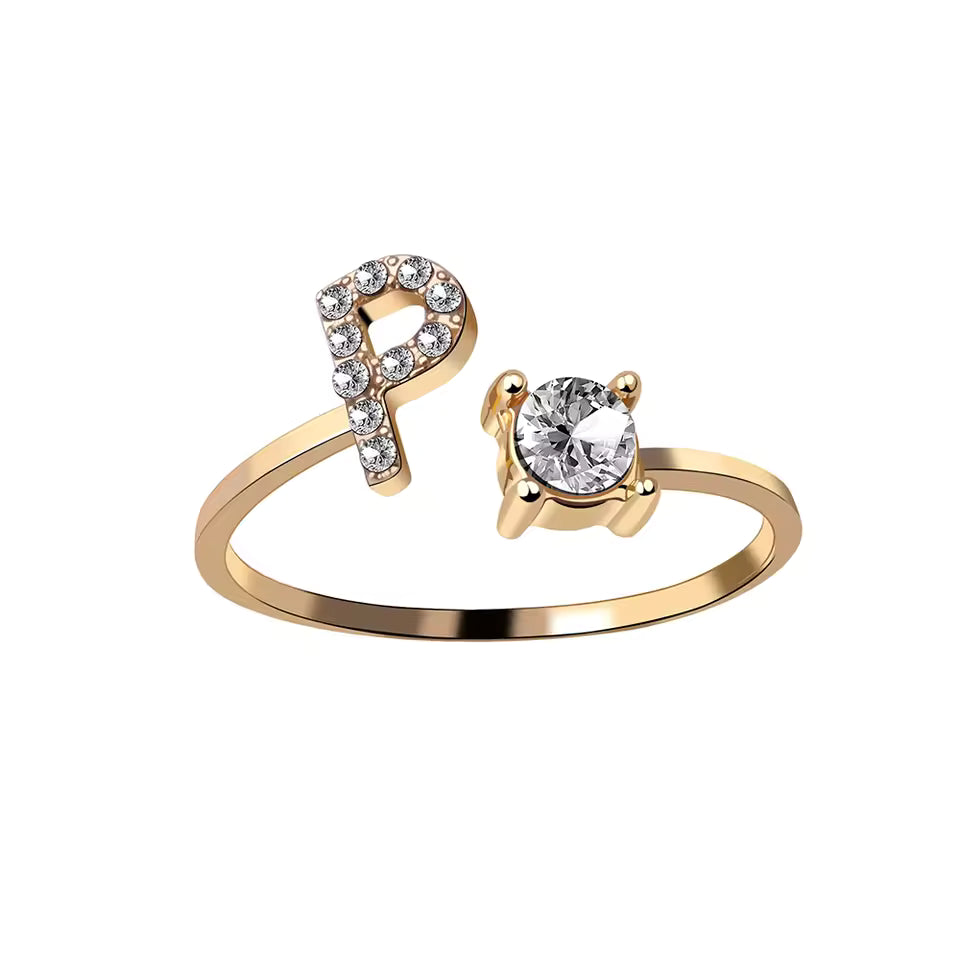 Lovéra – Ring mit Initiale