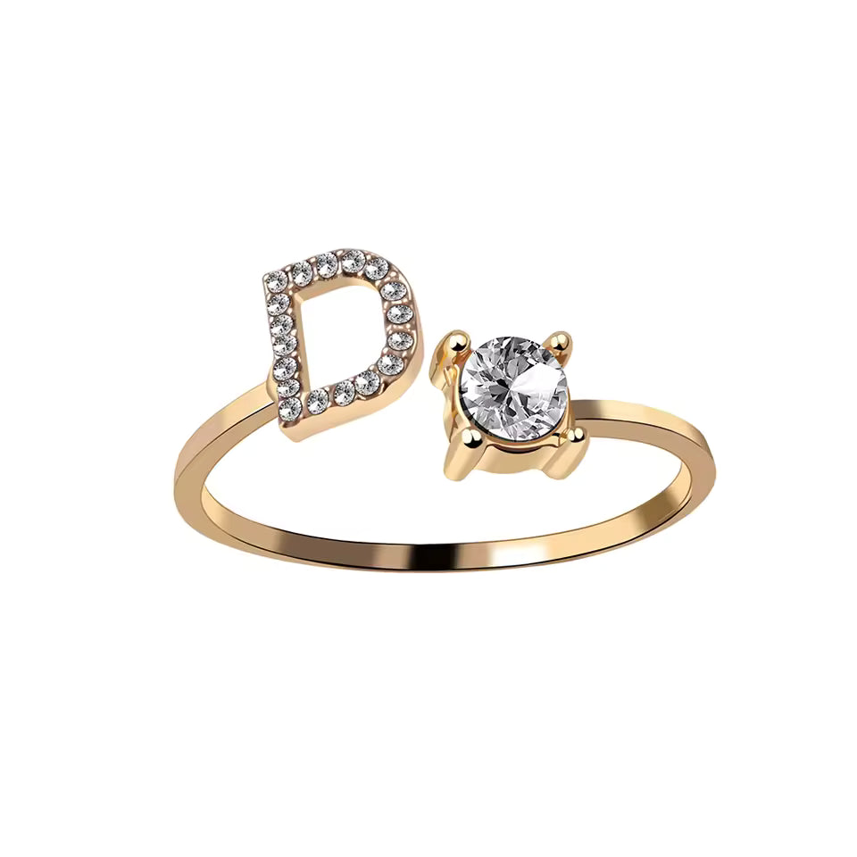 Lovéra – Ring mit Initiale