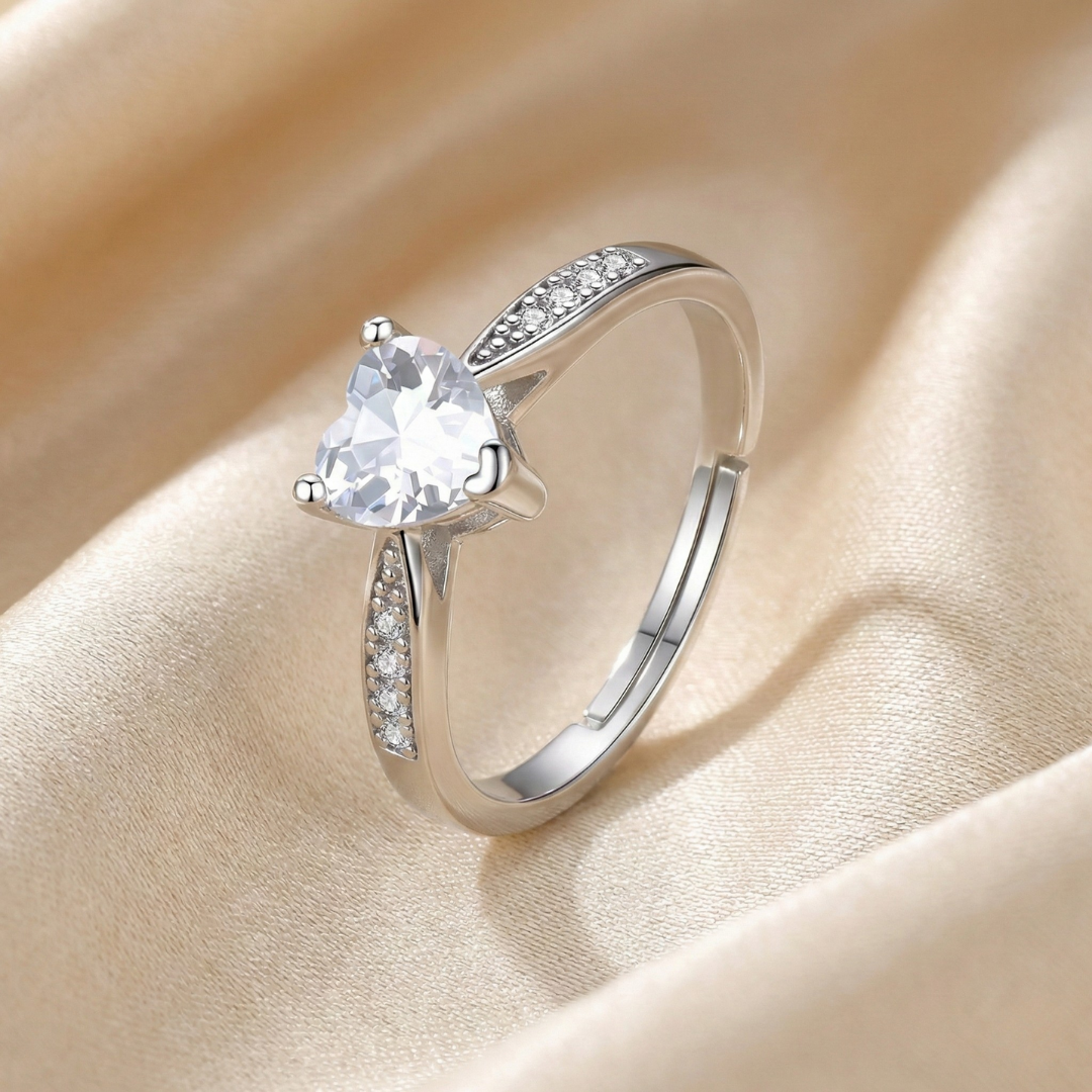 Lovena - Herz Ring 925 Silber