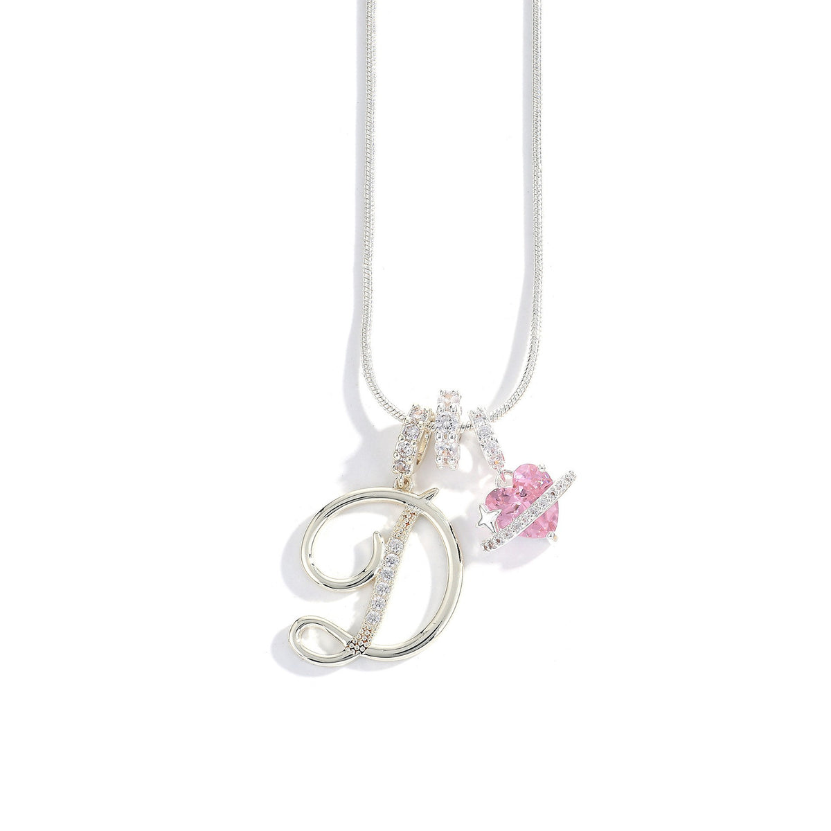 Initial D'Amour - Initial Necklace