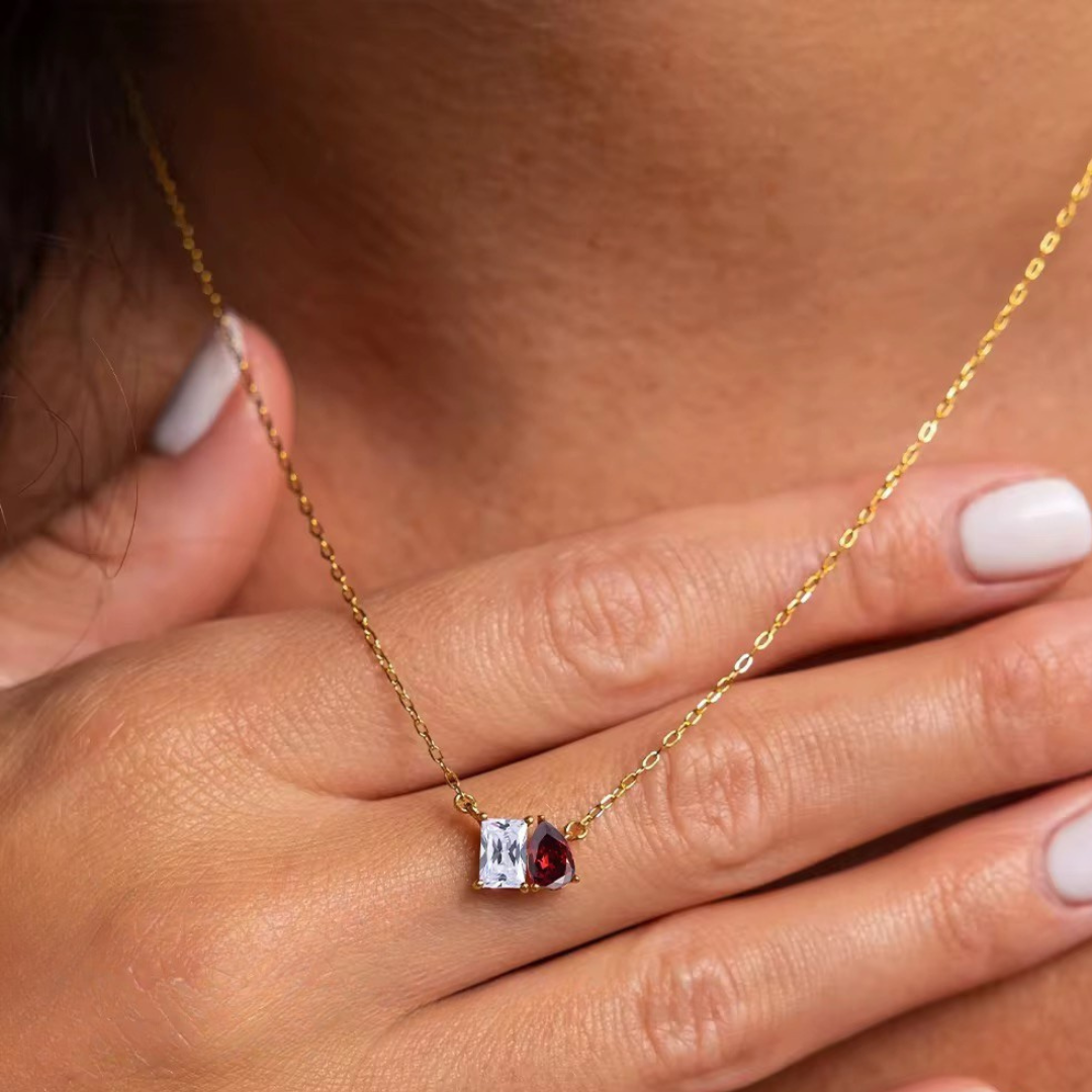 Birthstone necklace - Birthia