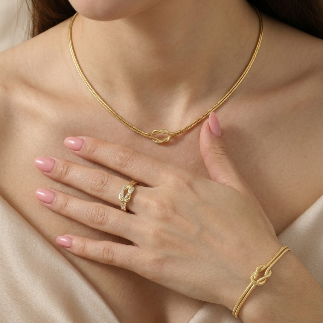 Eternal Love Knot Necklace