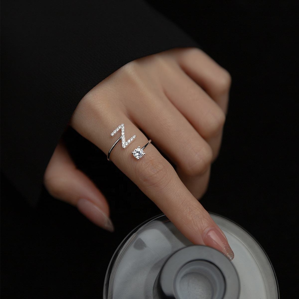 Lovéra – Ring mit Initiale