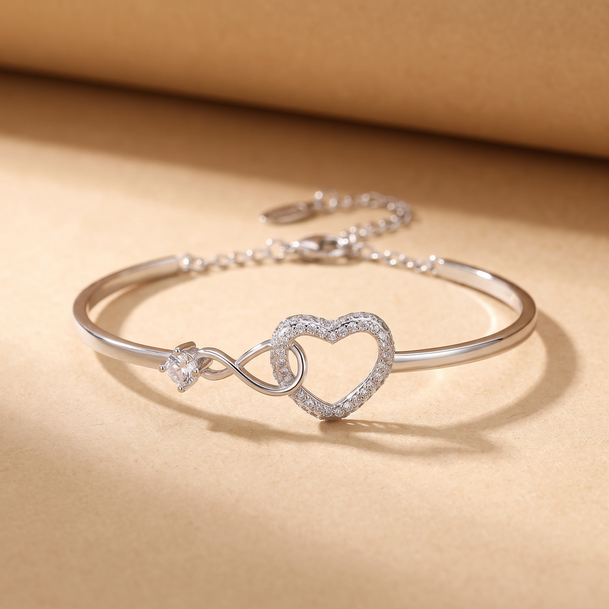 An meine Tochter - Armband mit Karte von Mutter