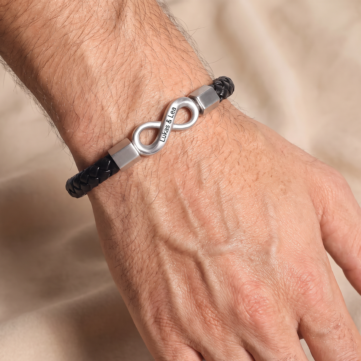 An meinen Mann - Armband mit Karte